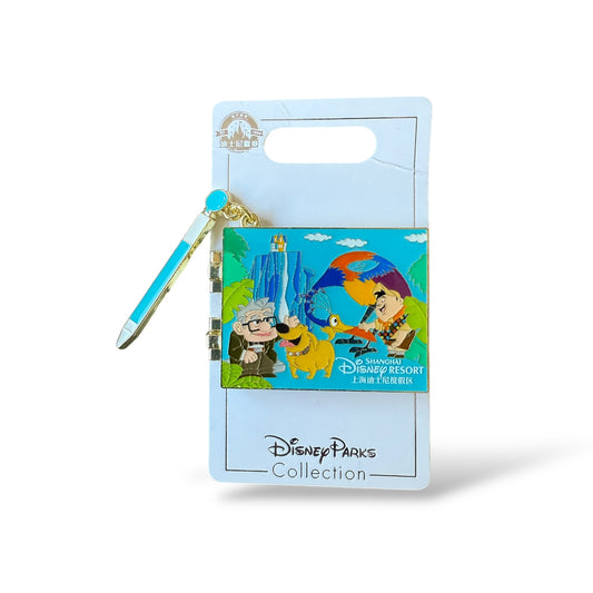 SDR Official Autograph Book Pixar's Up Hinge Dangle Pin