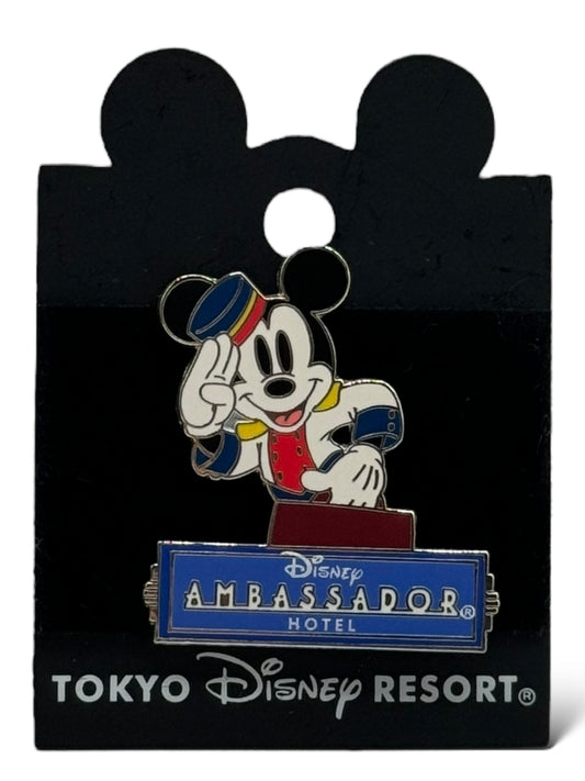 TDR Mickey Mouse Ambassador Hotel Pin