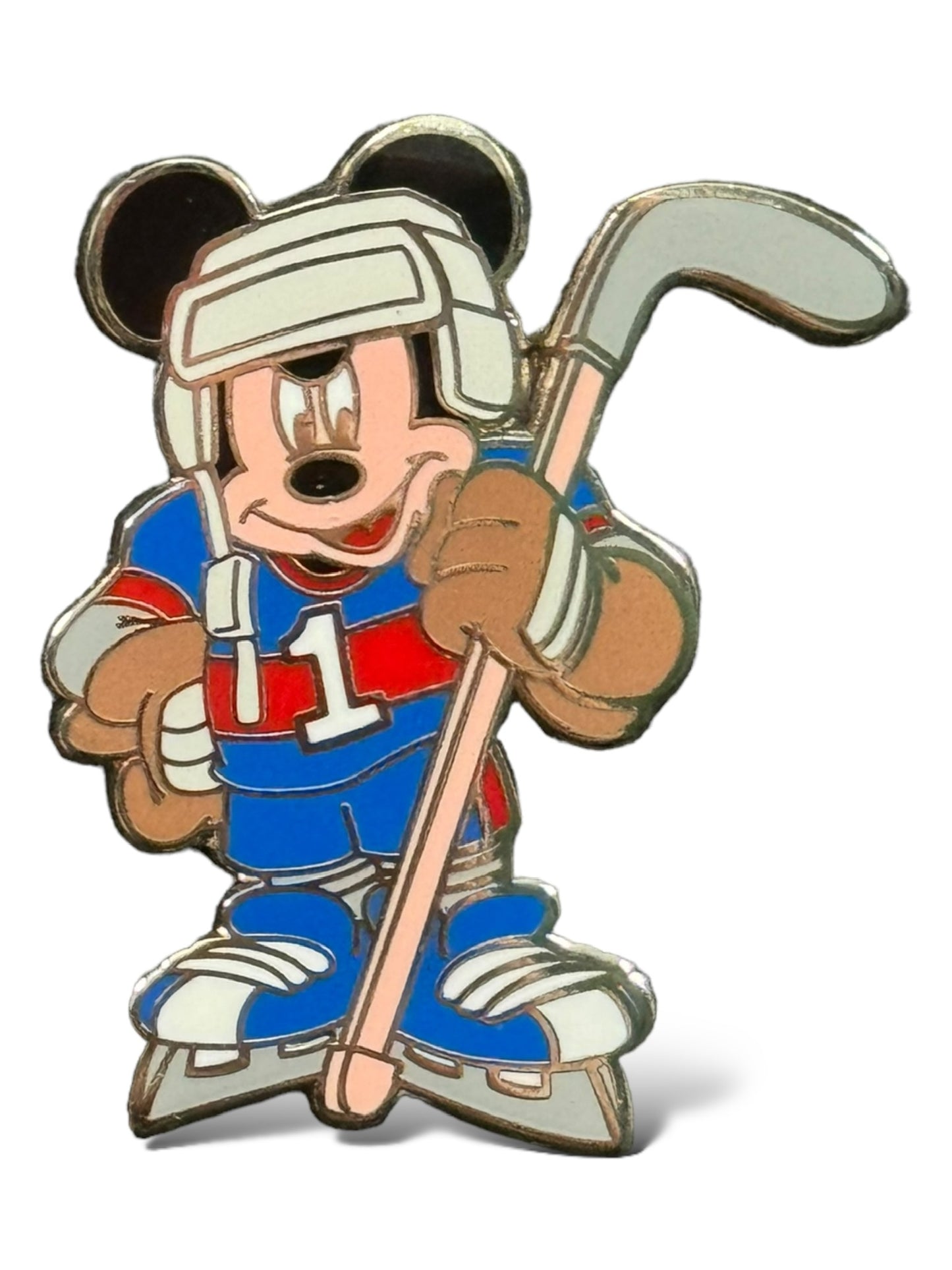 Disney Parks Mickey Mouse Professions Mystery Hockey Player Pin