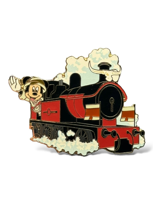 WDW Mickey Driving the Wildlife Express Pin