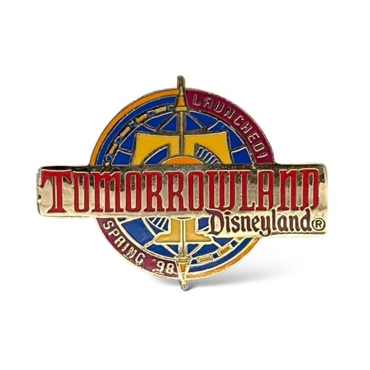 DEC Disneyland Tomorrowland Logo Grand Re-Opening Pin