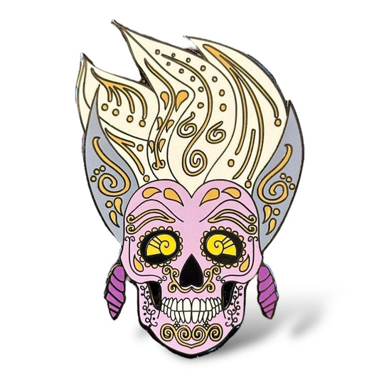 Ursula Sugar Skull Fantasy Pin