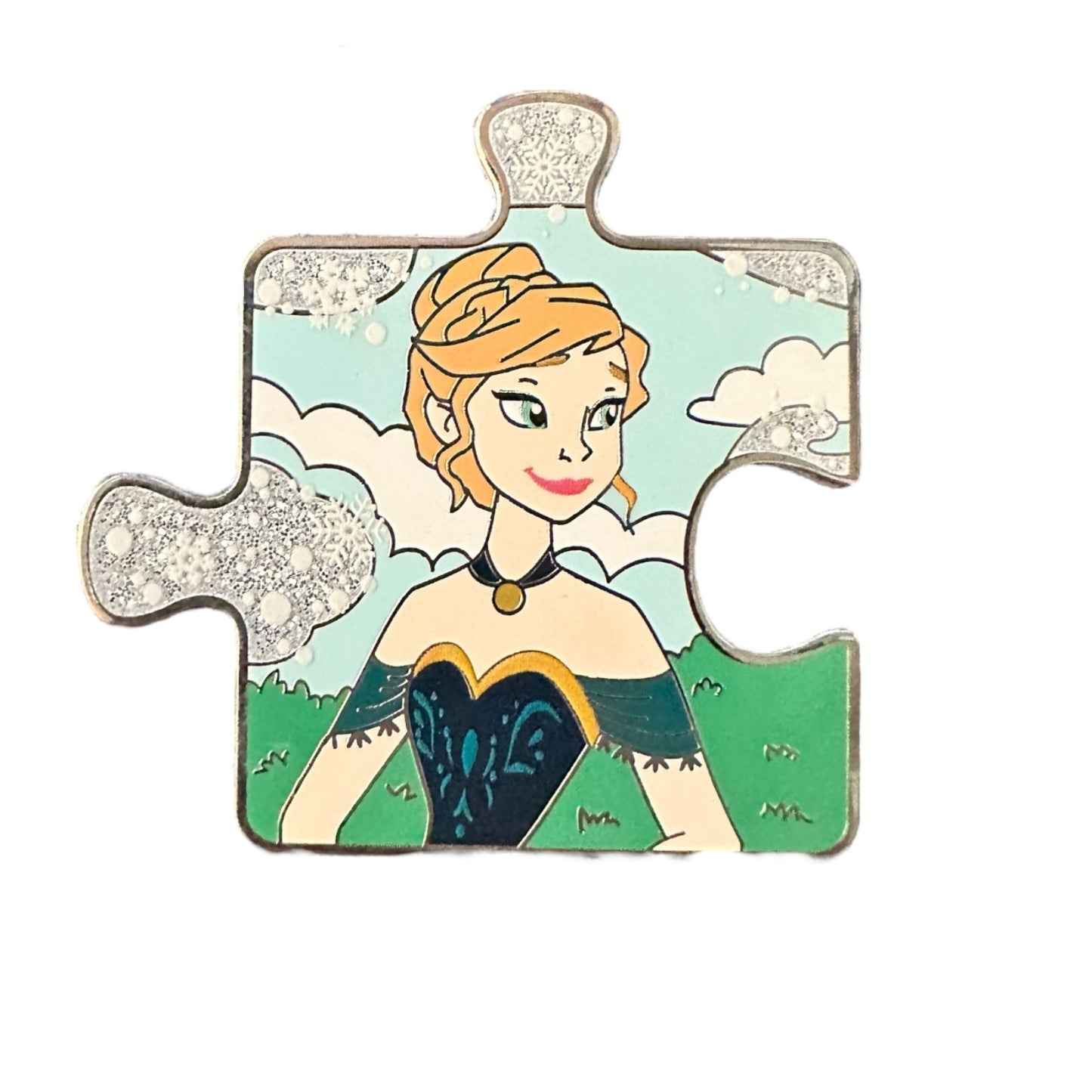 Disney Parks Frozen Character Connection Mystery Anna Chaser Pin