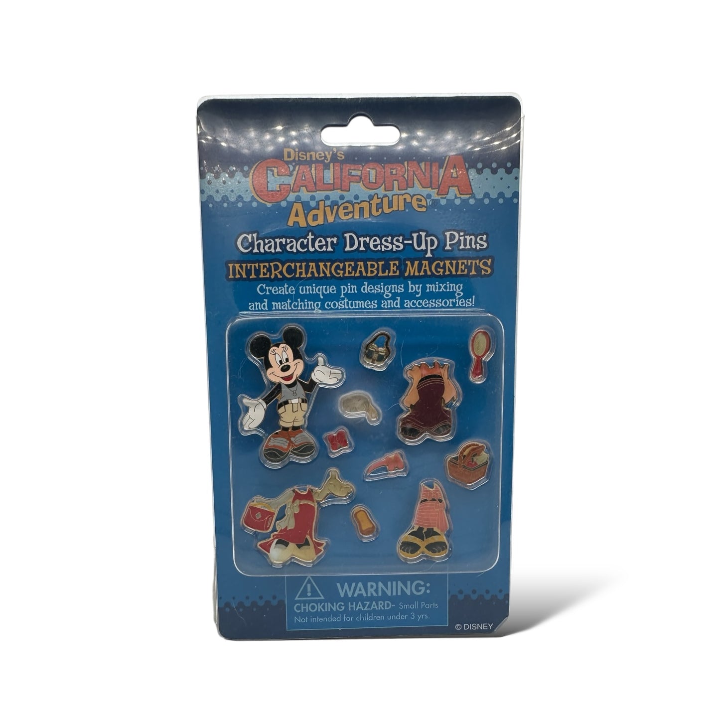 DCA Character Dress Up Minnie Pin Set