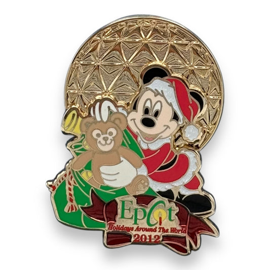 DVC 2012 Holidays Around The World Mickey & Duffy Pin