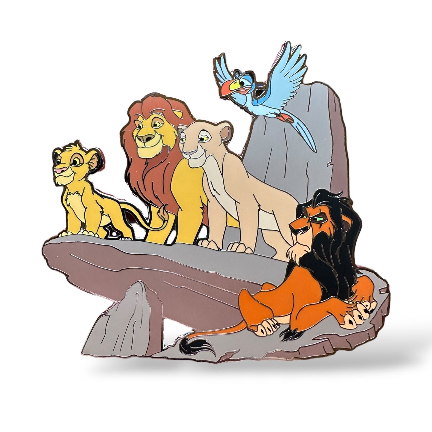 Disney Parks The Lion King 25th Anniversary Pride Rock Jumbo Pin