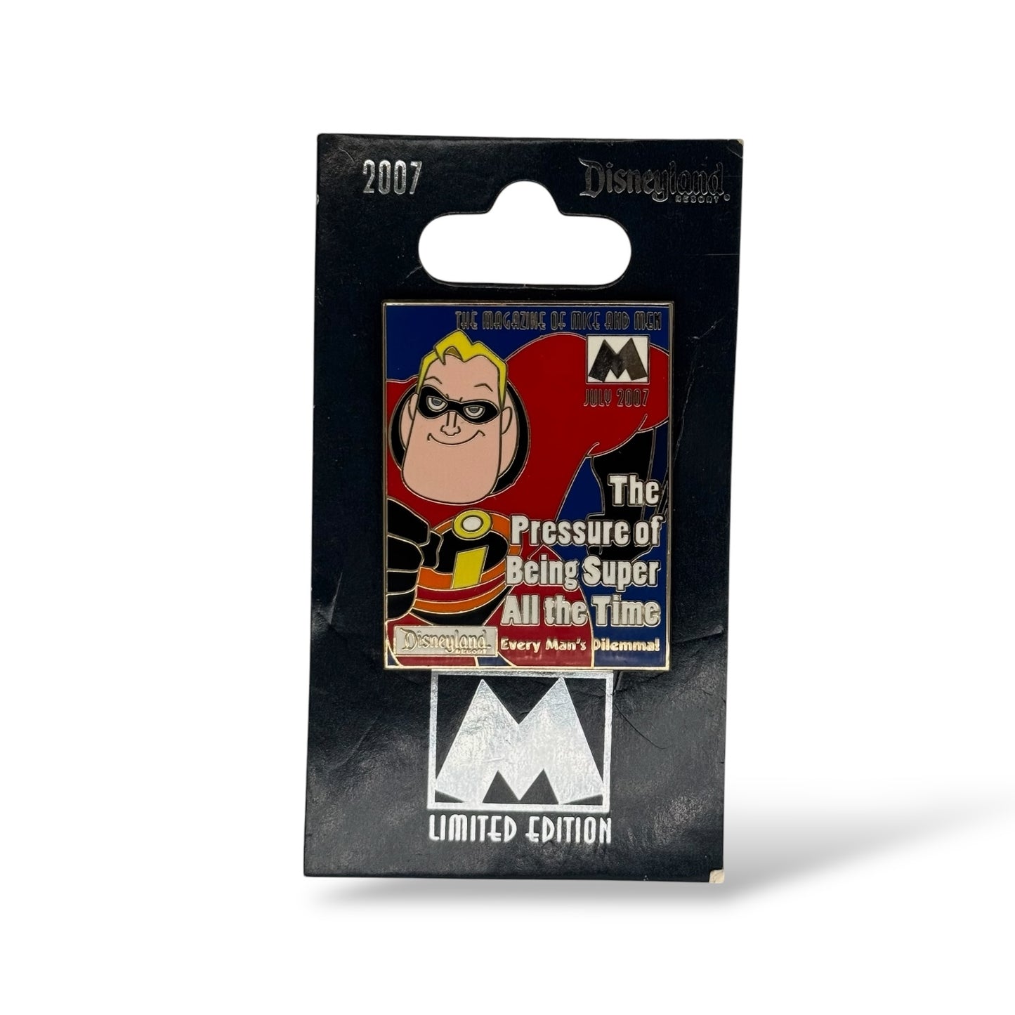 DLR M Magazine Collection 2007 July Mr. Incredible Pin