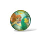 JDS The Little Mermaid Ariel and Flounder Dome Pin