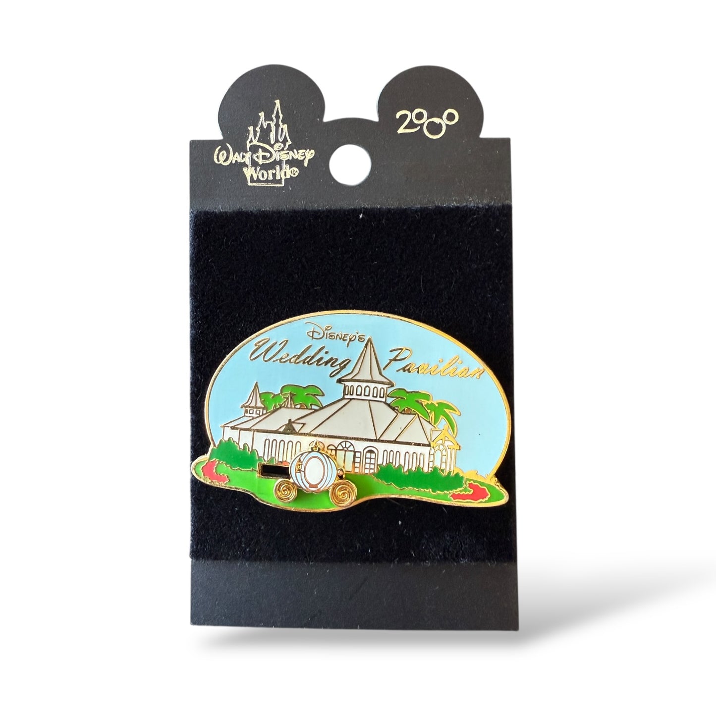 WDW Cinderella's Coach Wedding Pavilion Slider Pin