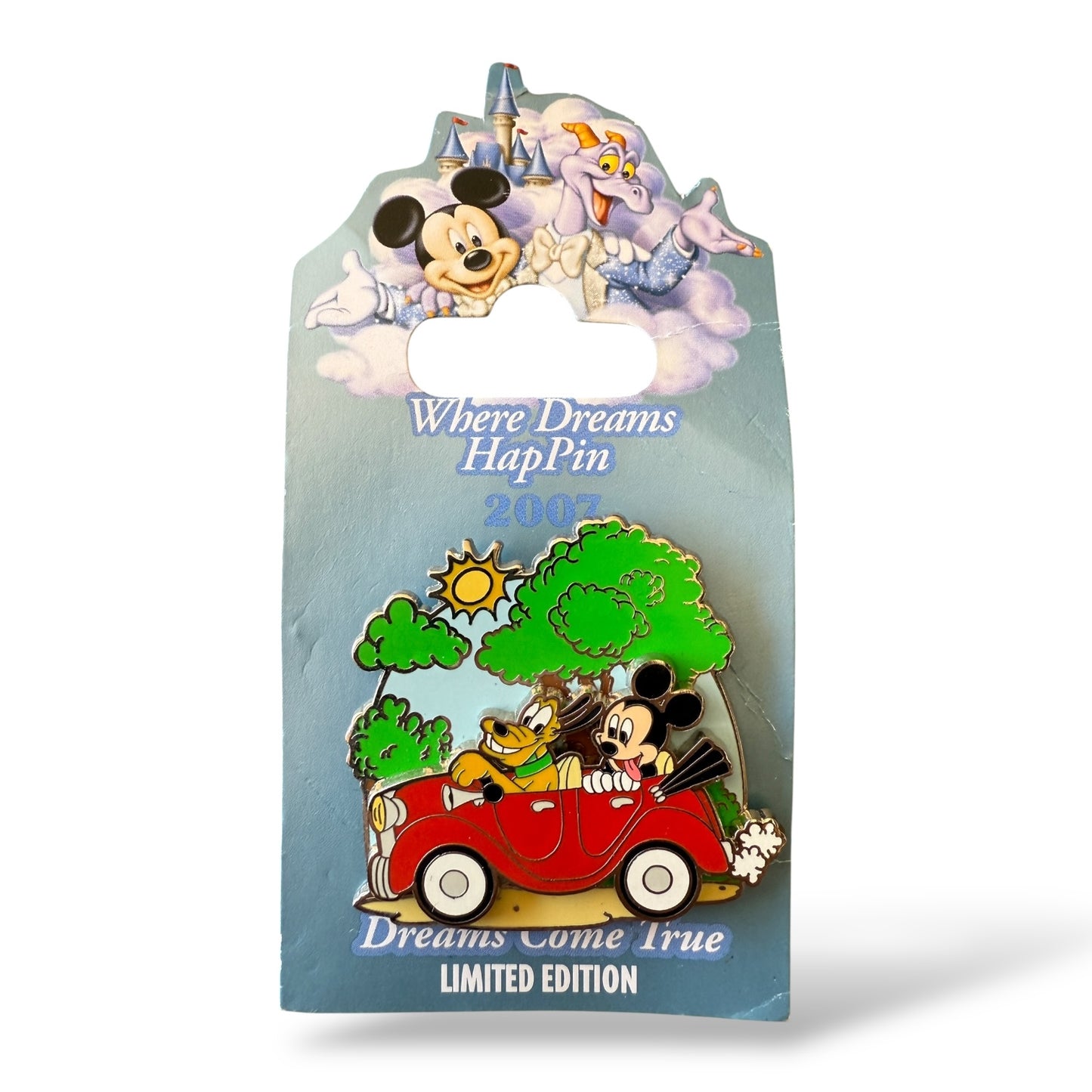 WDW Where Dreams HapPIN Pluto Drives Pin