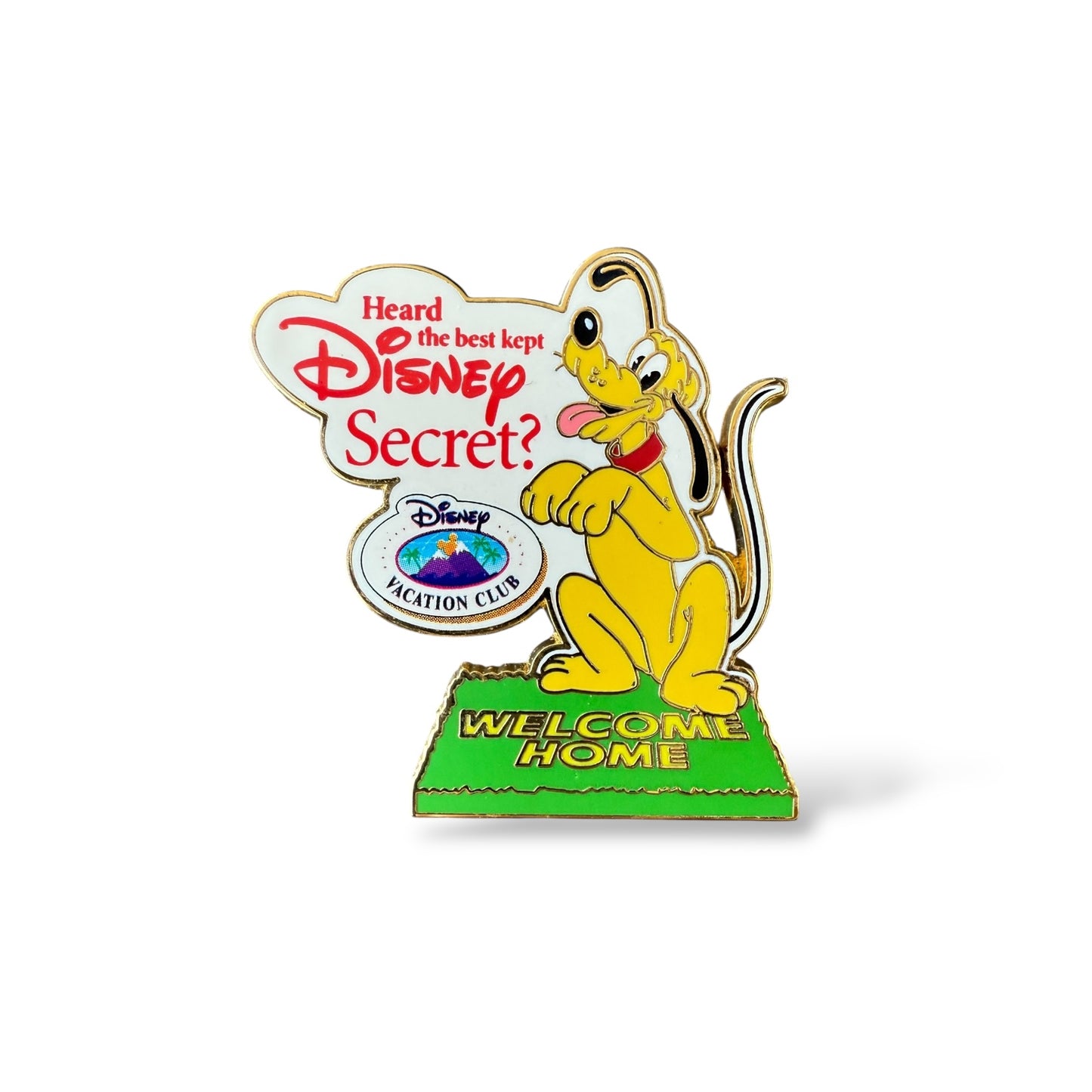 DVC Best Kept Disney Secret Welcome Home Pluto Pin