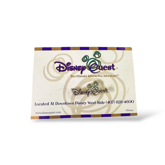 WDW Disney Quest Logo Pin