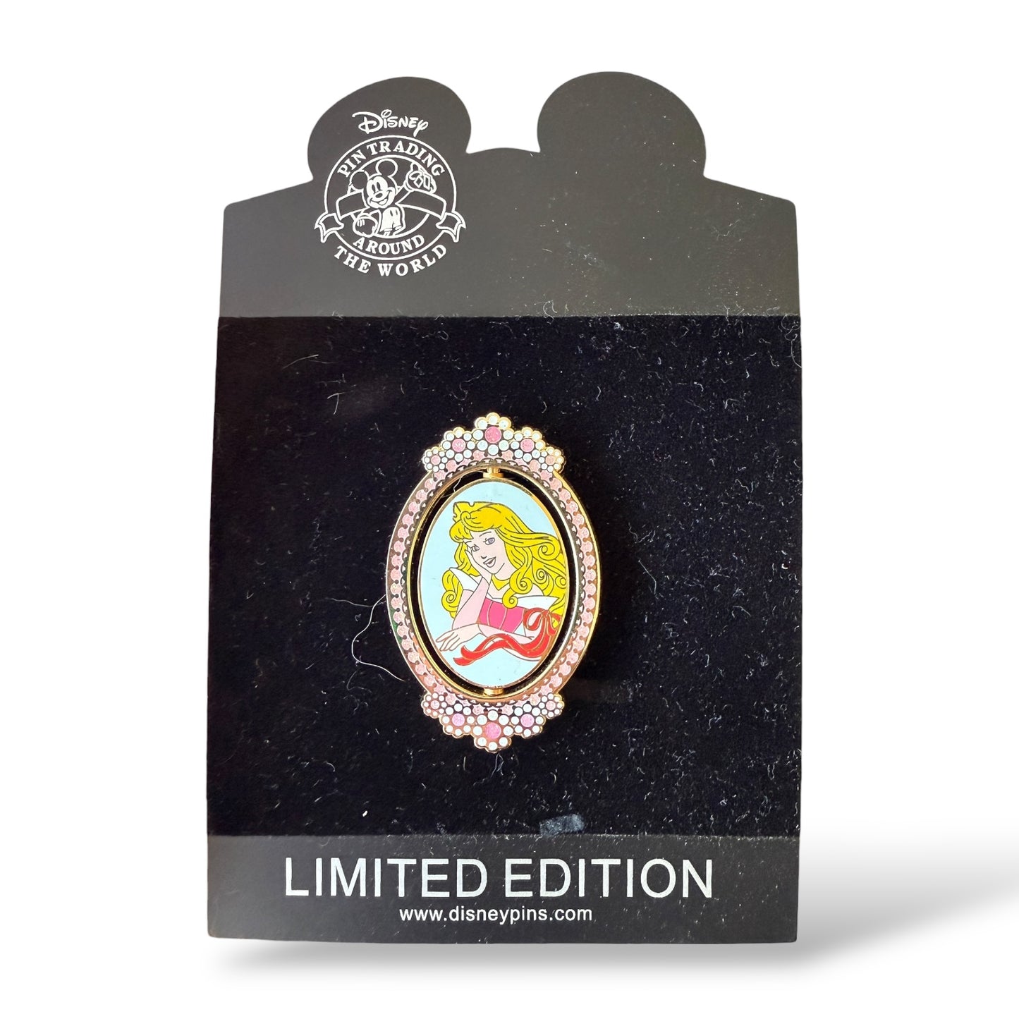 Disney Shopping Spinning Cameo Aurora Pin