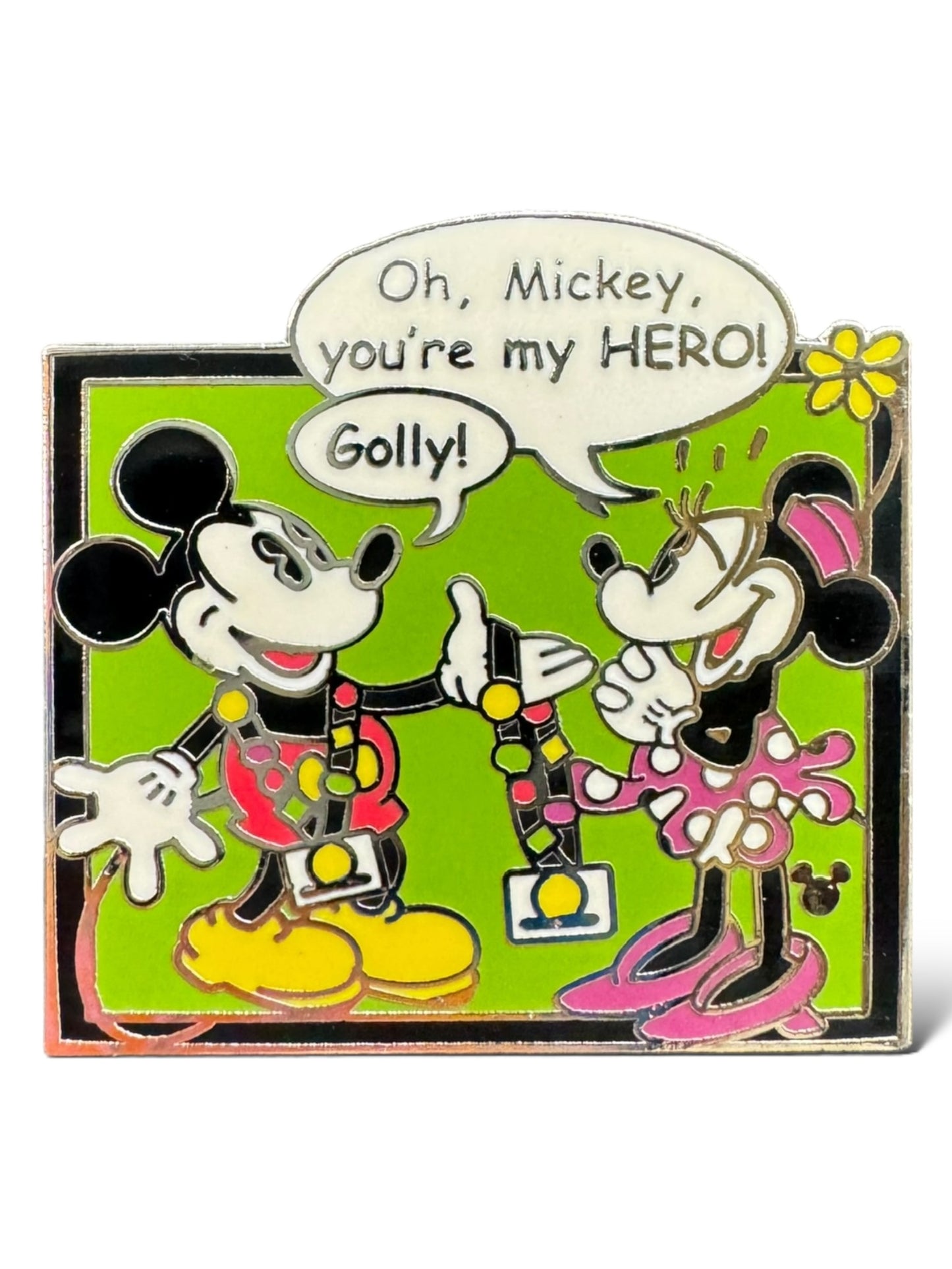 Cast Lanyard Mickey Comic Hero Hidden Mickey Pin