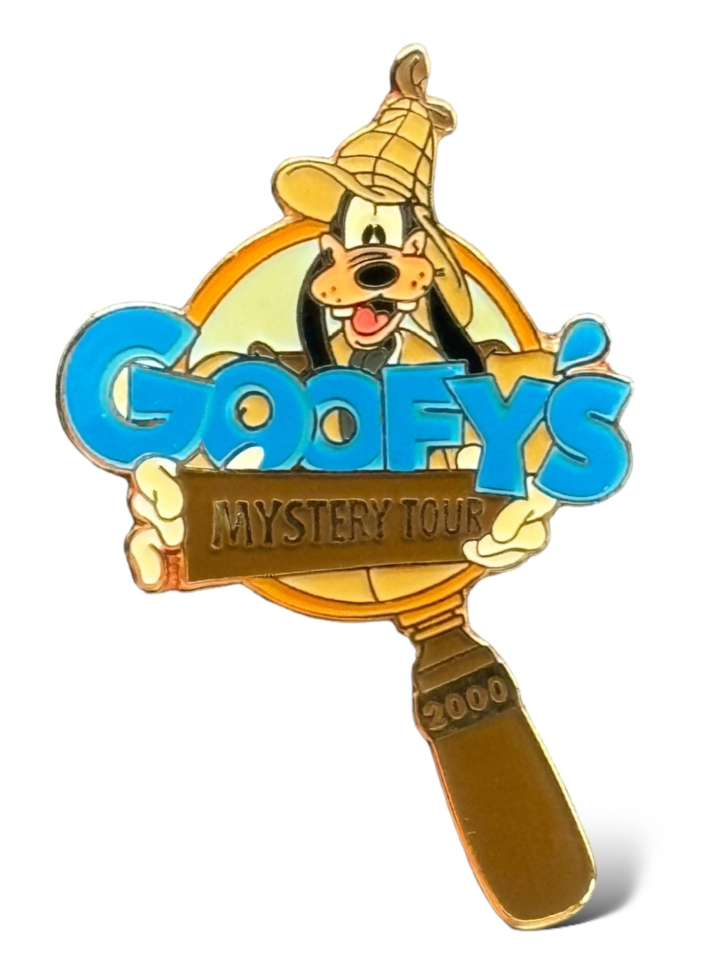 WDW Mystery Tour 2000 Goofy Detective Pin