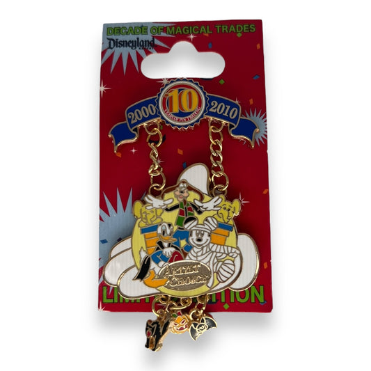 WDW Disney Pin Trading 10th Anniversary Decade of Magical Trades Pin