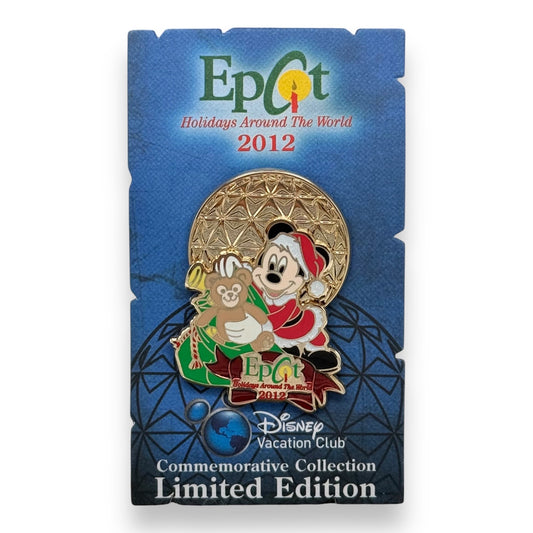 DVC 2012 Holidays Around The World Mickey & Duffy Pin