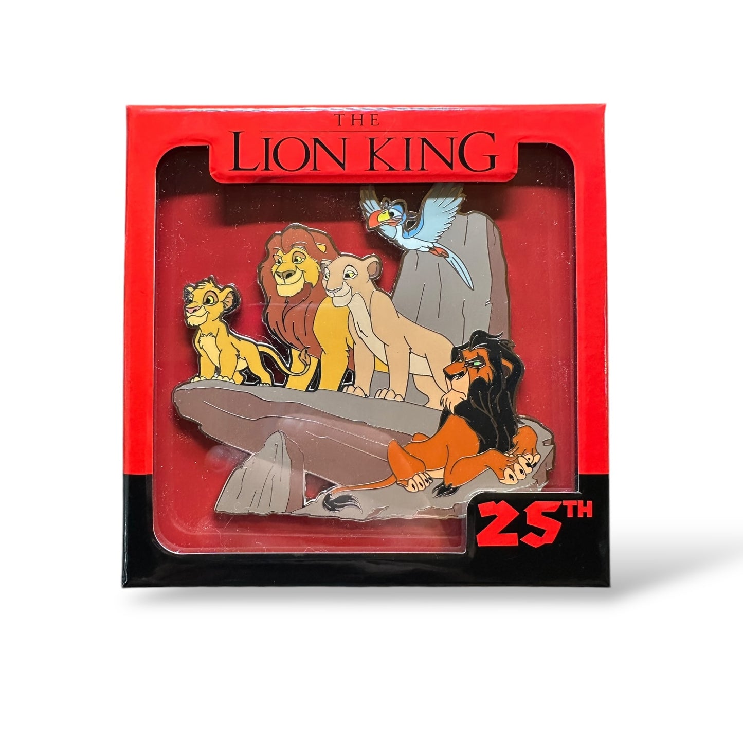 Disney Parks The Lion King 25th Anniversary Pride Rock Jumbo Pin
