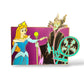 Disney Auctions Aurora & Maleficent Spinning Wheel Pin