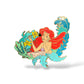 Disney Auctions Among Flowers Ariel Pin