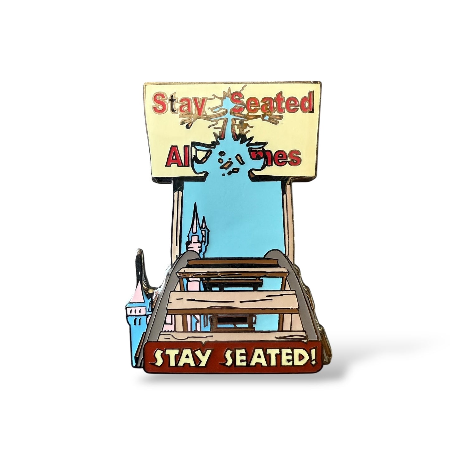 DEC Wild about Safety Stay Seated Pin