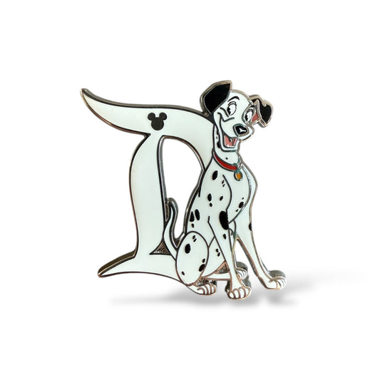 Cast Lanyard Disney "D" Pongo Hidden Mickey Pin