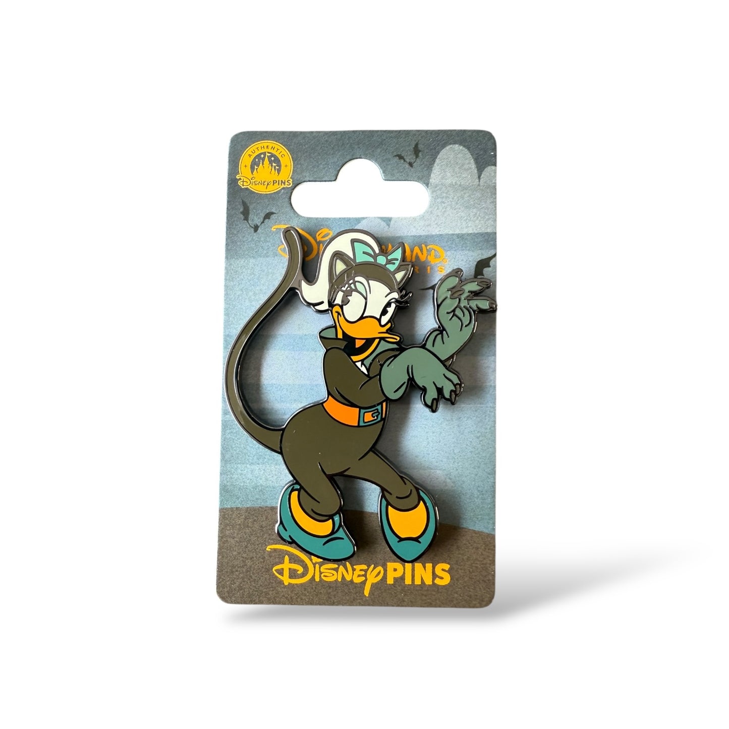 DLRP Halloween 2025 Daisy in a Black Cat Costume Pin