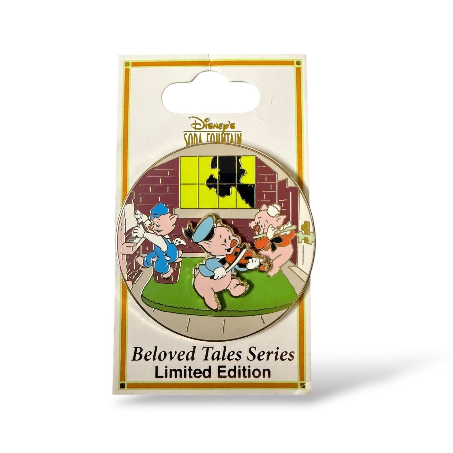 DSSH Beloved Tales The Three Little Pigs Pin