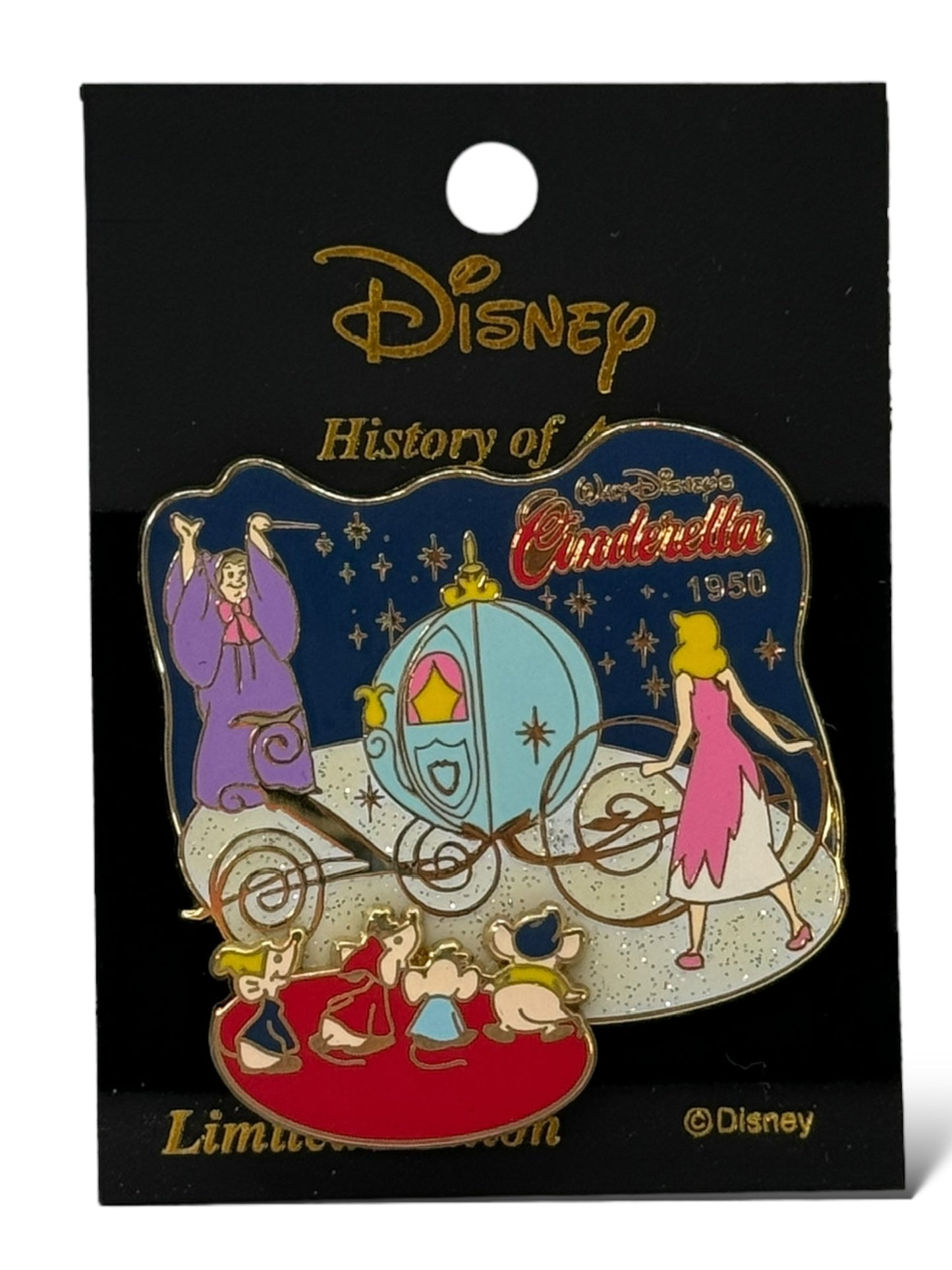 JDS History of Art Cinderella and Fairy Godmother Pin