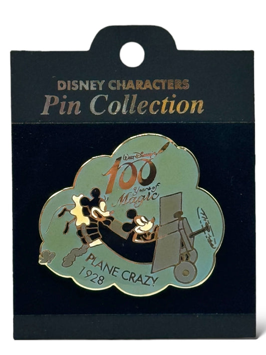 JDS 100 Years of Magic Plane Crazy Pin