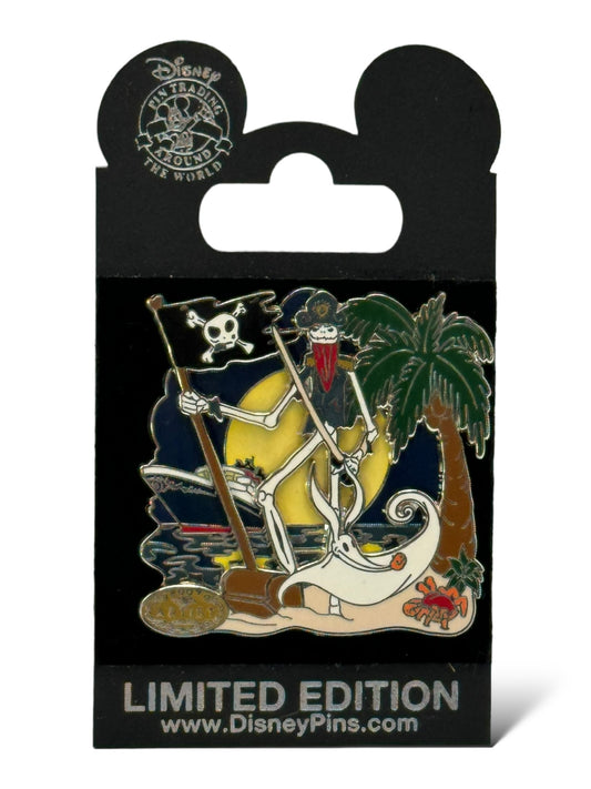 DCL Artist Choice Pirate Jack Skellington and Zero Pin