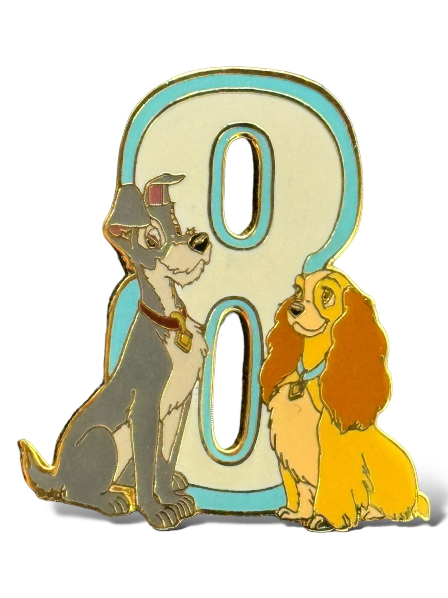 JDS 10th Anniversary Celebration Lady and The Tramp Pin