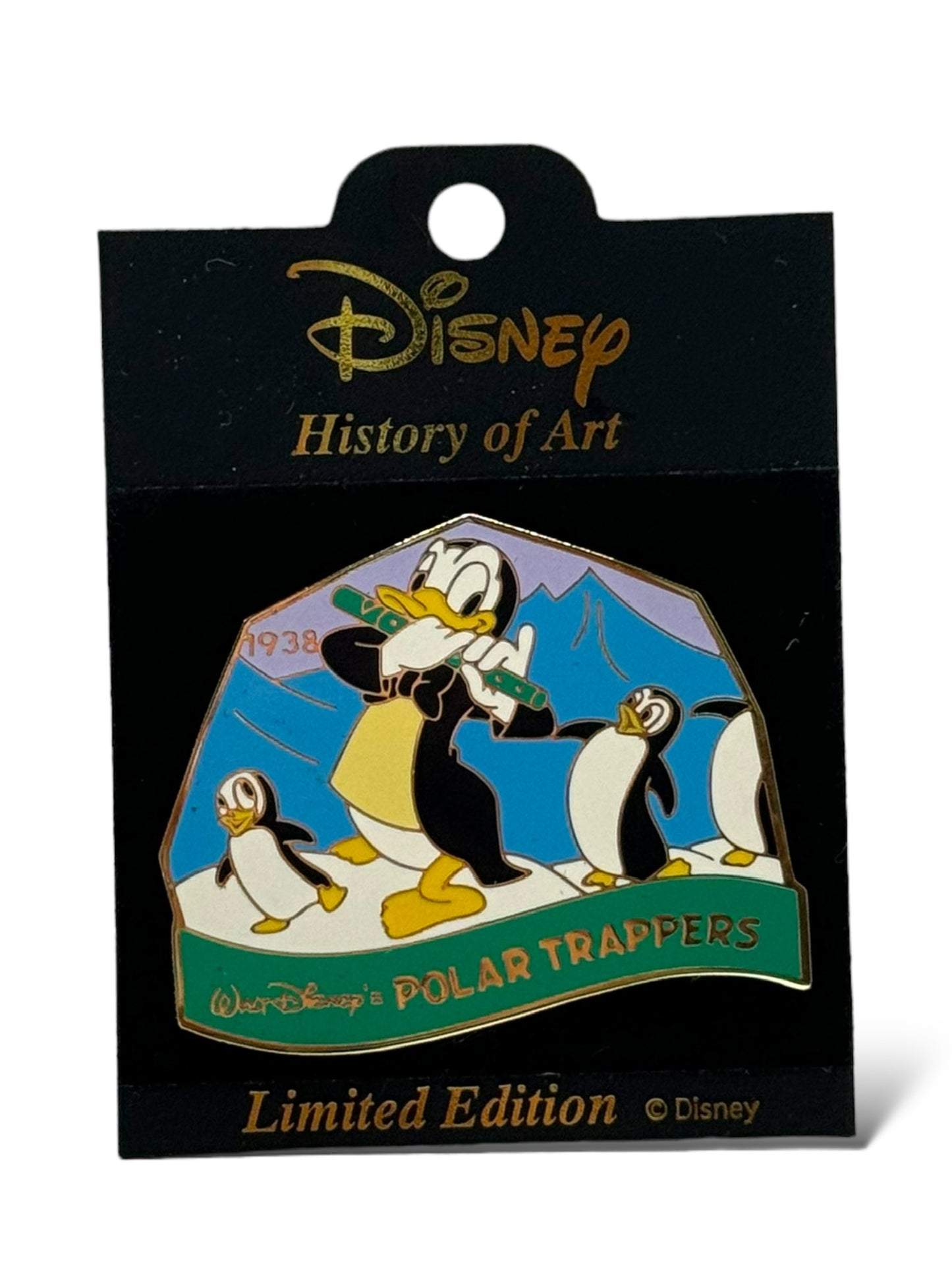 JDS History of Art Donald Polar Trappers Pin