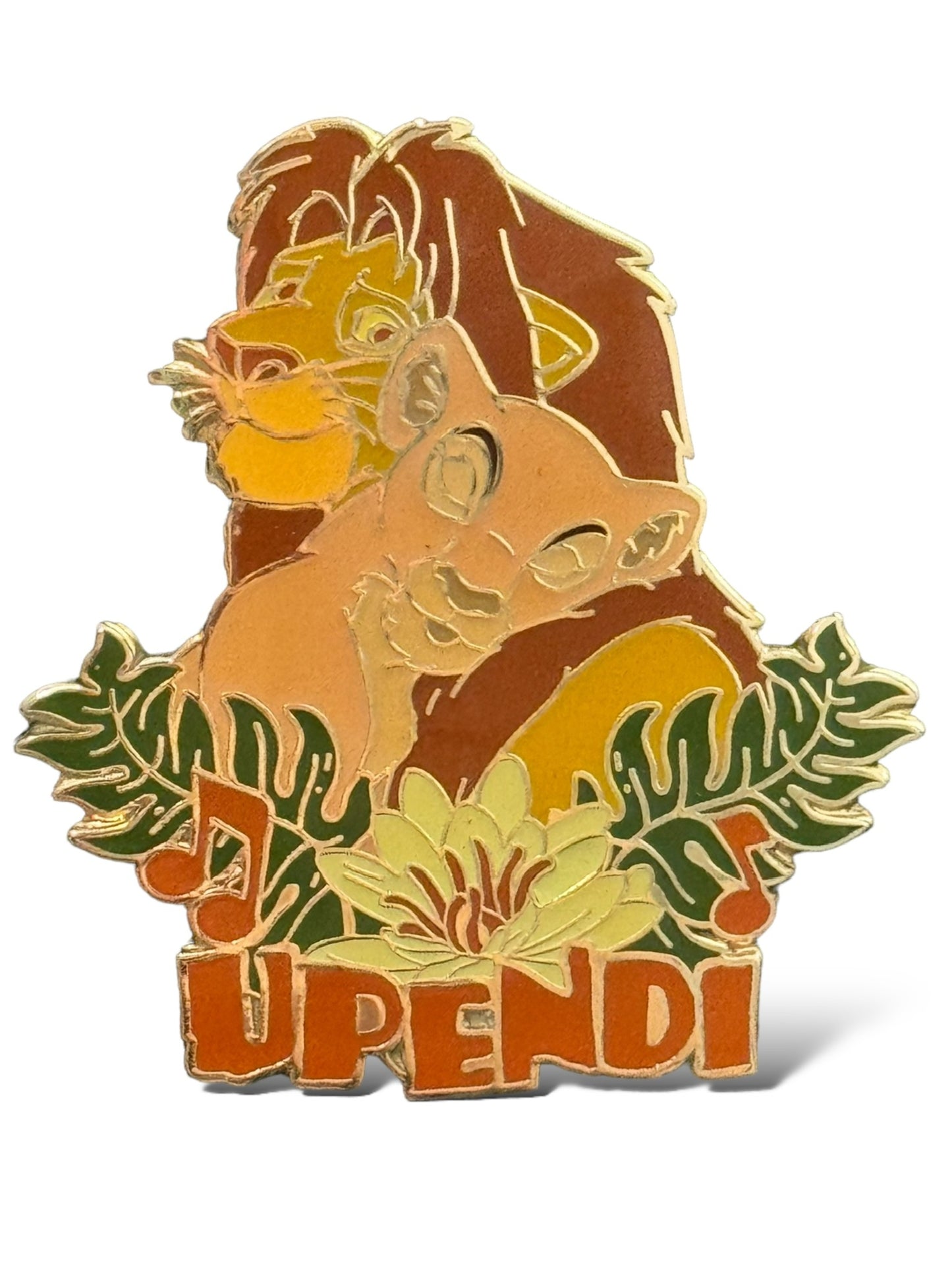 Disney Store Magical Musical Moments Simba and Nala Upendi Pin