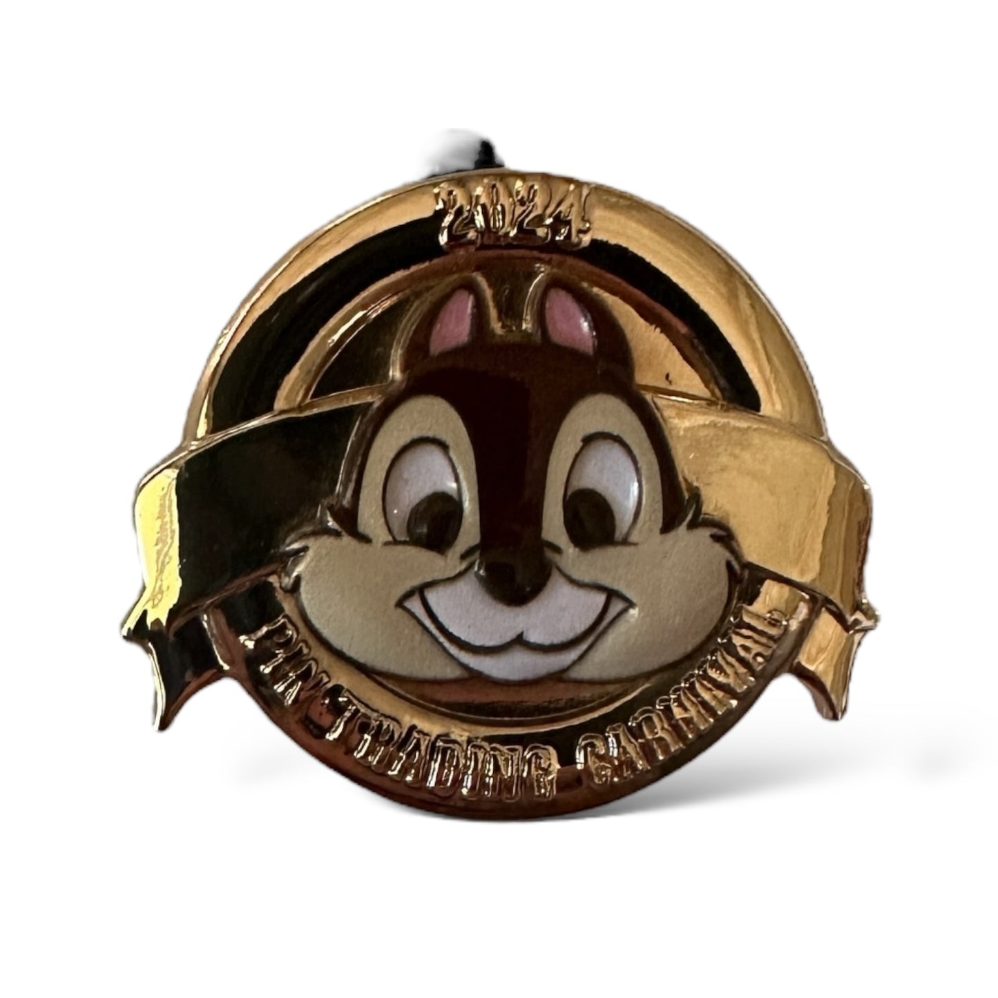 HKDL Pin Trading Carnival 2024 Chip Gold Coin Pin