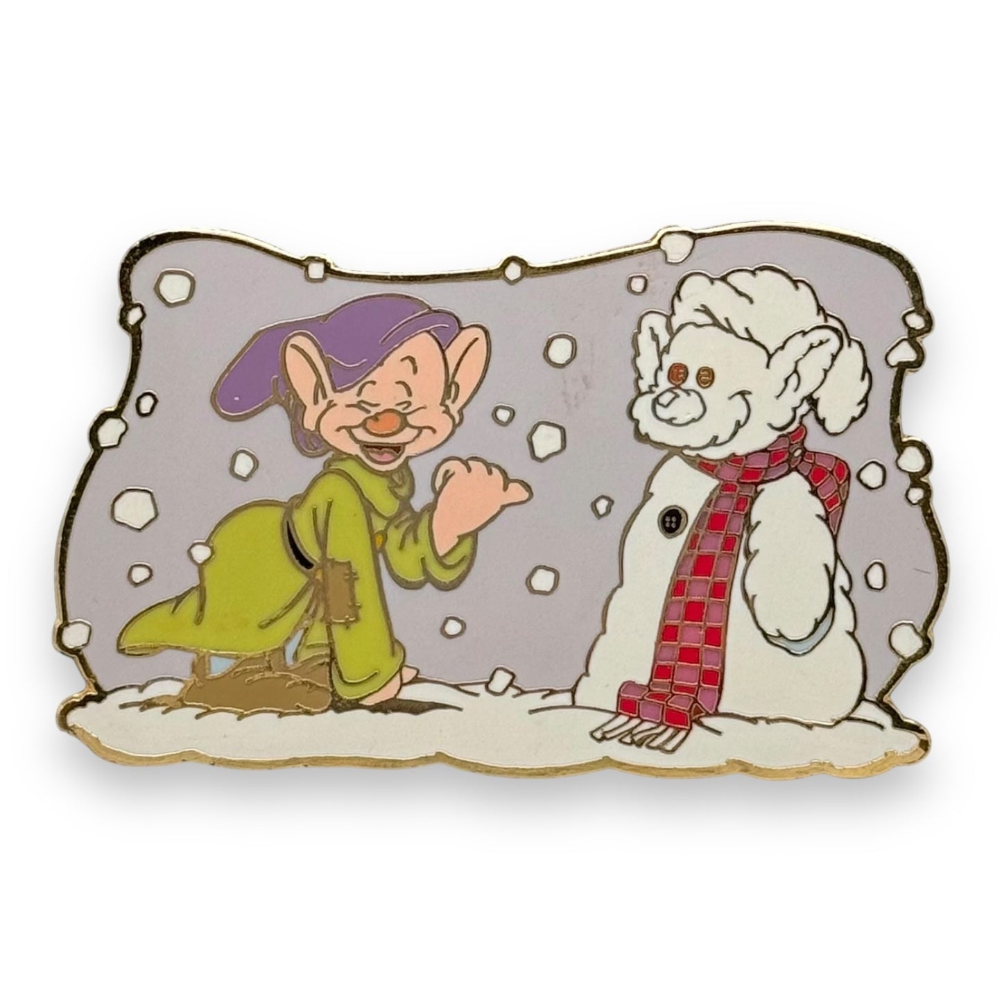 Disney Auctions Dopey Snowman Pin