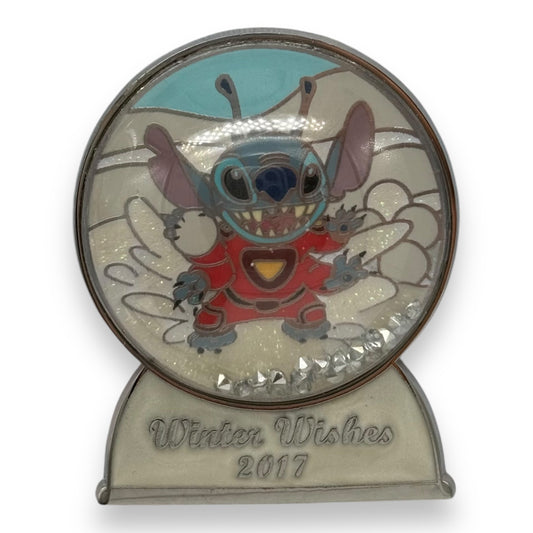 WDW Winter Wishes 2017 Snow Globe Pin Set