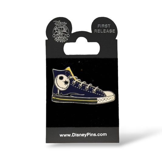 Disney Parks Character Sneaker Jack Skellington Pin