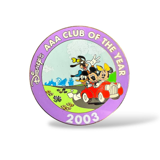 Disney Parks Disney's AAA Club of the Year 2003 Pin