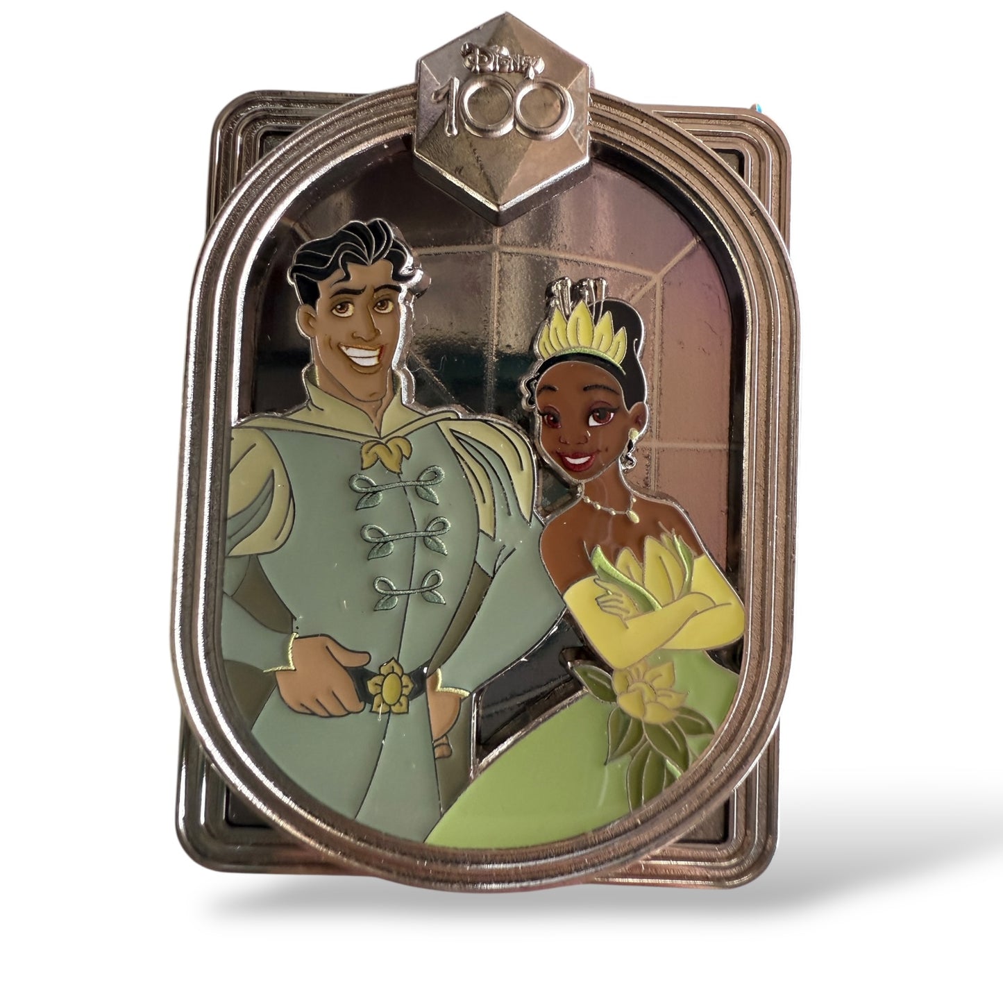 DEC Disney 100 Tiana and Prince Naveen Pin