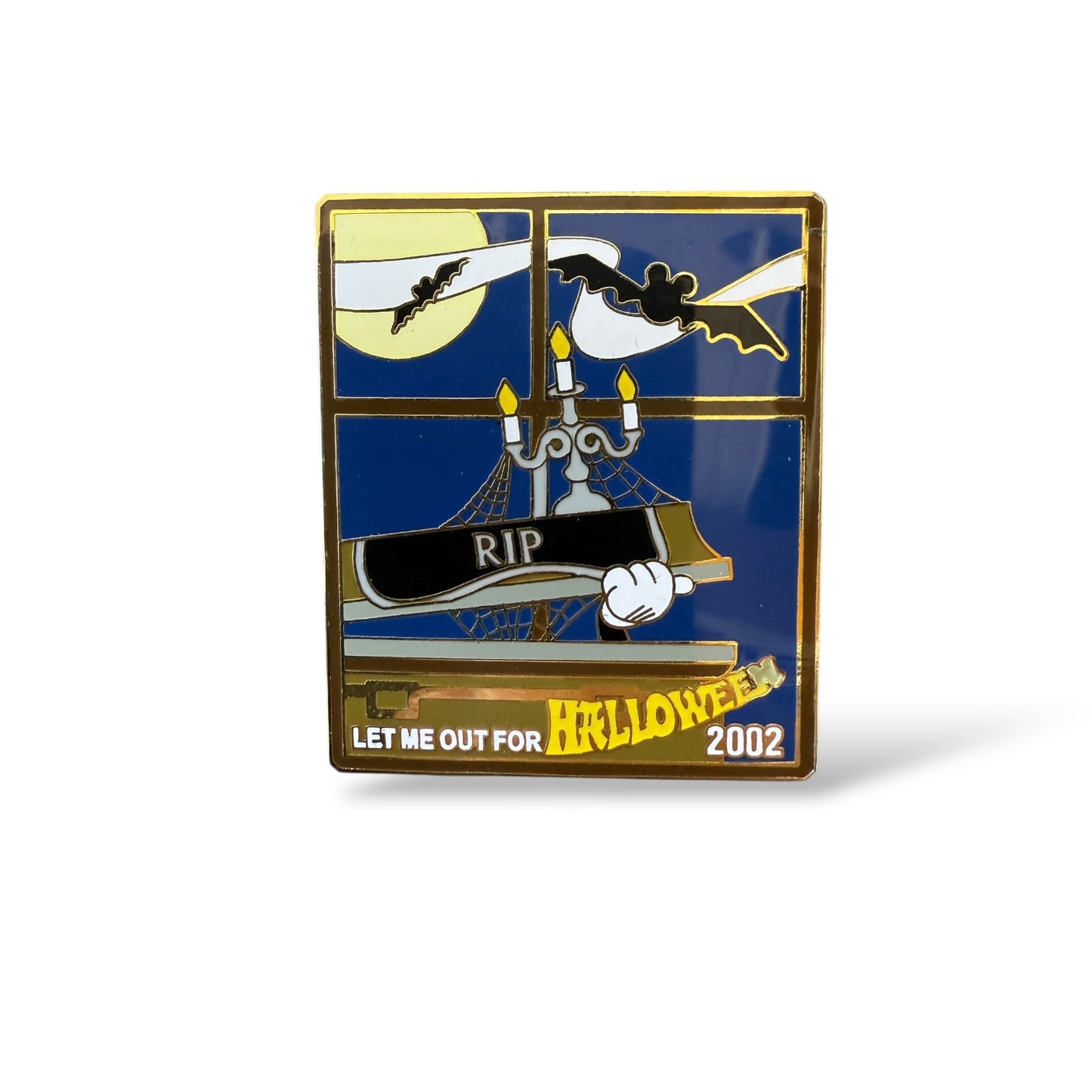 Let Me Out For Halloween 2002 Mickey Fantasy Pin