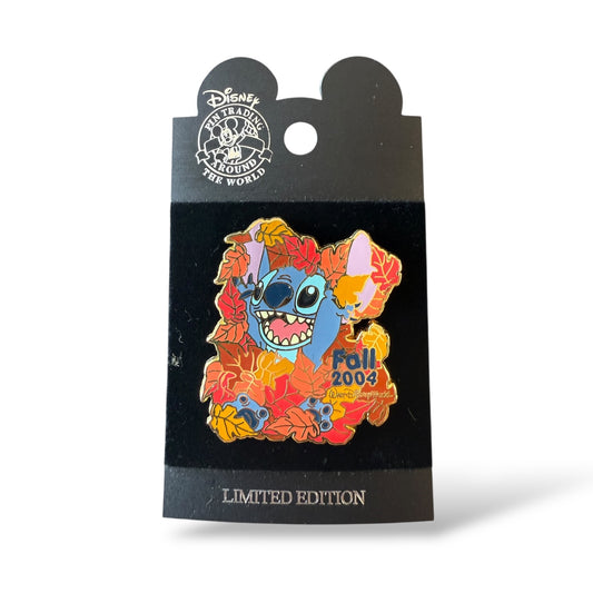 WDW Fall 2004 Stitch Leaves Pin