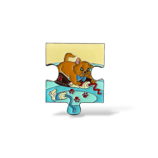 Loungefly Disney Cats Puzzle Mystery Toulouse Pin
