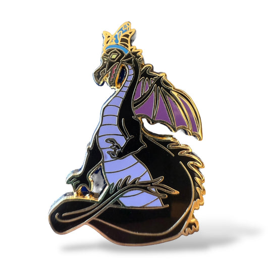 WDI Sorcerer Hat Maleficent Dragon Pin