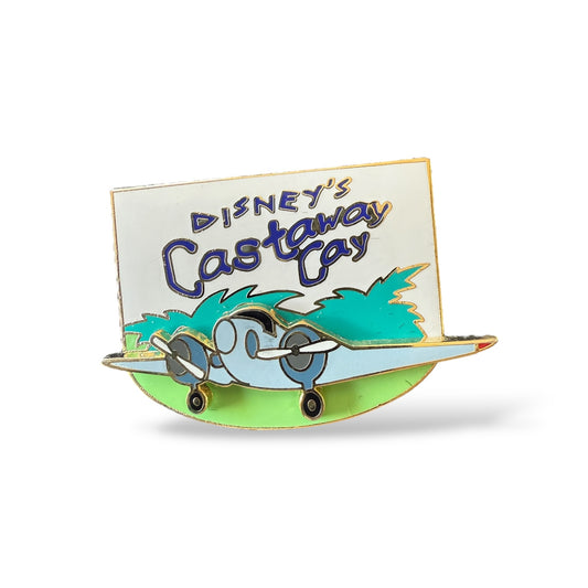 DCL Castaway Cay Airplane Pin