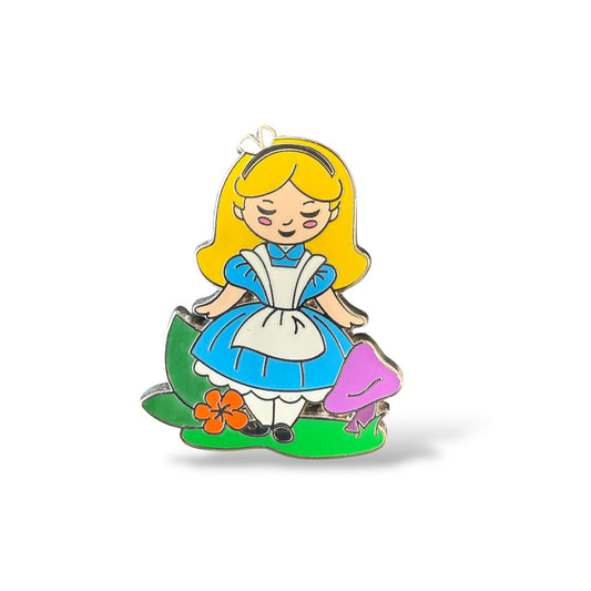 Disney Parks Alice in Wonderland Mary Blair Mystery Alice Pin