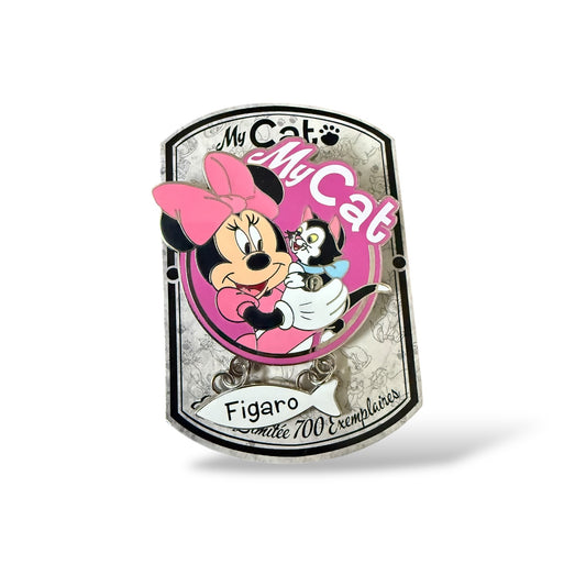 DLRP My Cat Minnie and Figaro Pin