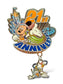 TDR 21st Anniversary Mickey Mouse Dangle Pin