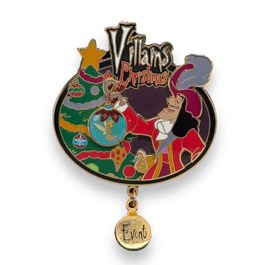 DLRP Villains Christmas Event Hook Pin