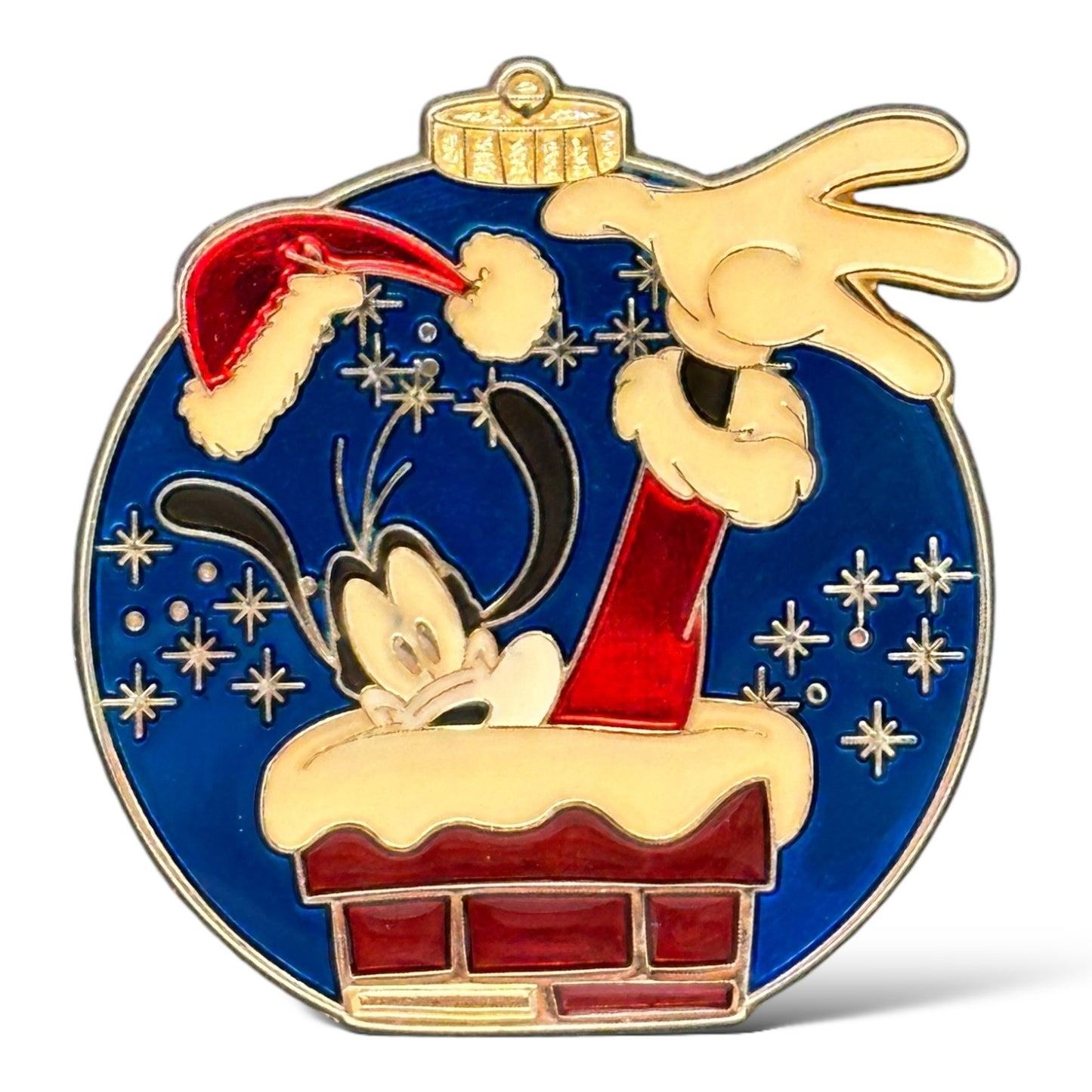 WDW Chimney Christmas Ornaments Mystery Goofy Pin